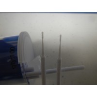 TMG Disposable Micro Applicators (Microbrush)  Cylinder white- UltraFine Tip. 1 Bottle